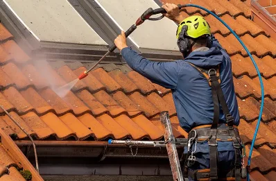 Démoussage et hydrofuge de toiture à Saint-Benin